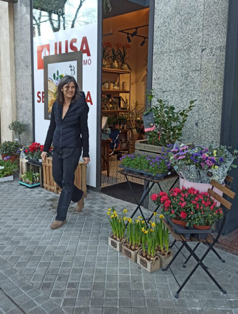 La primera floristería del Primer Ensanche de Pamplona