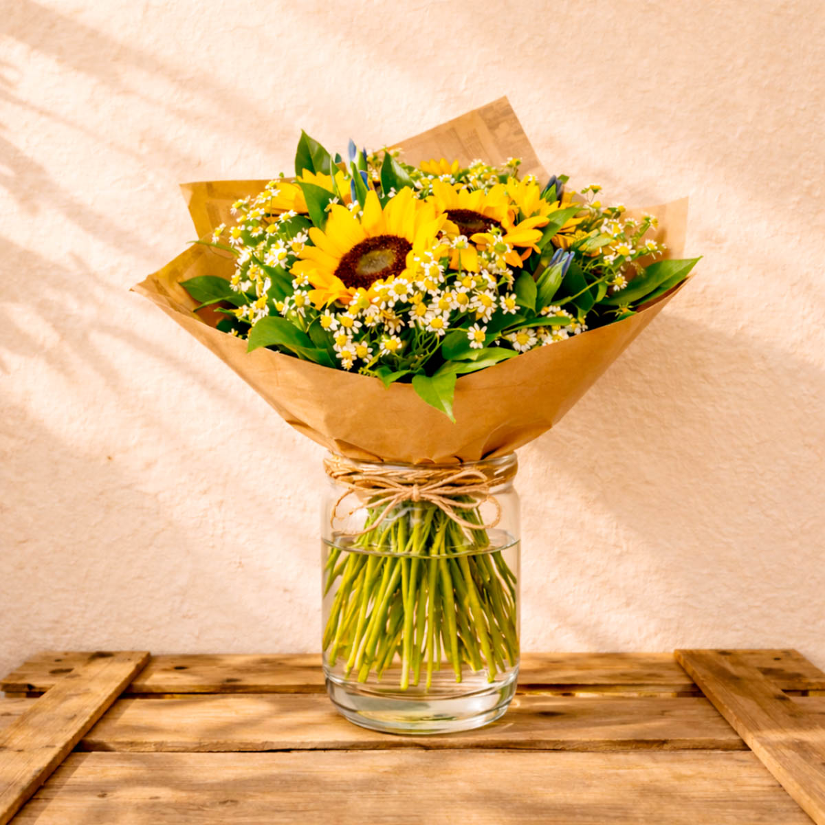 Ramo de girasoles